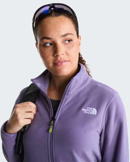 Glacier Fleece für Damen – Grounded Plum