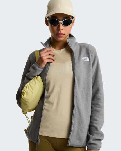 Glacier Fleece für Damen – TNF Mid Grey Heather
