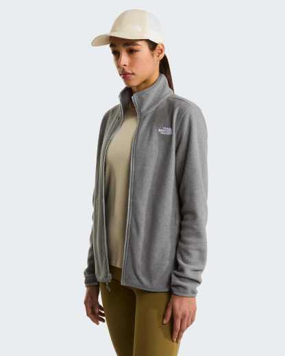 Glacier Fleece für Damen – TNF Mid Grey Heather