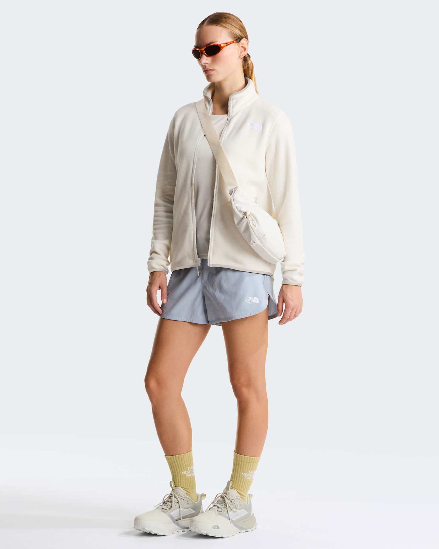 Glacier Fleece für Damen – White Dune