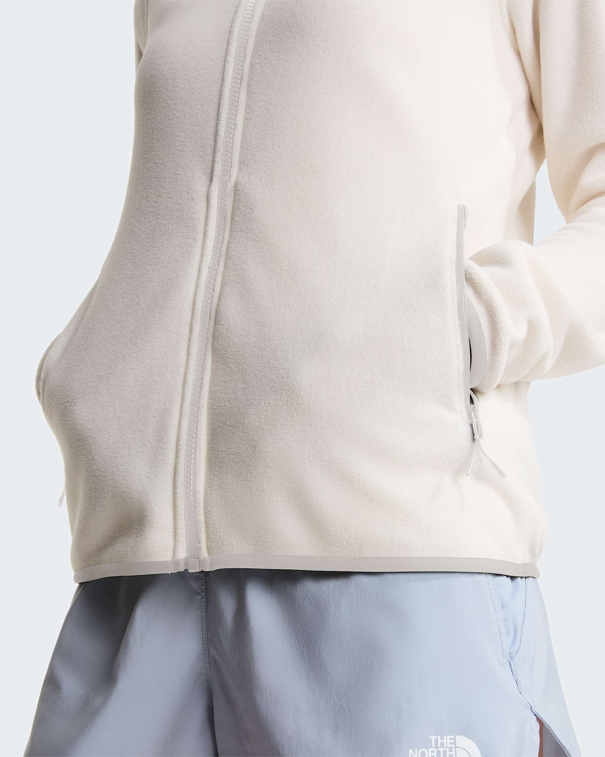 Glacier Fleece für Damen – White Dune