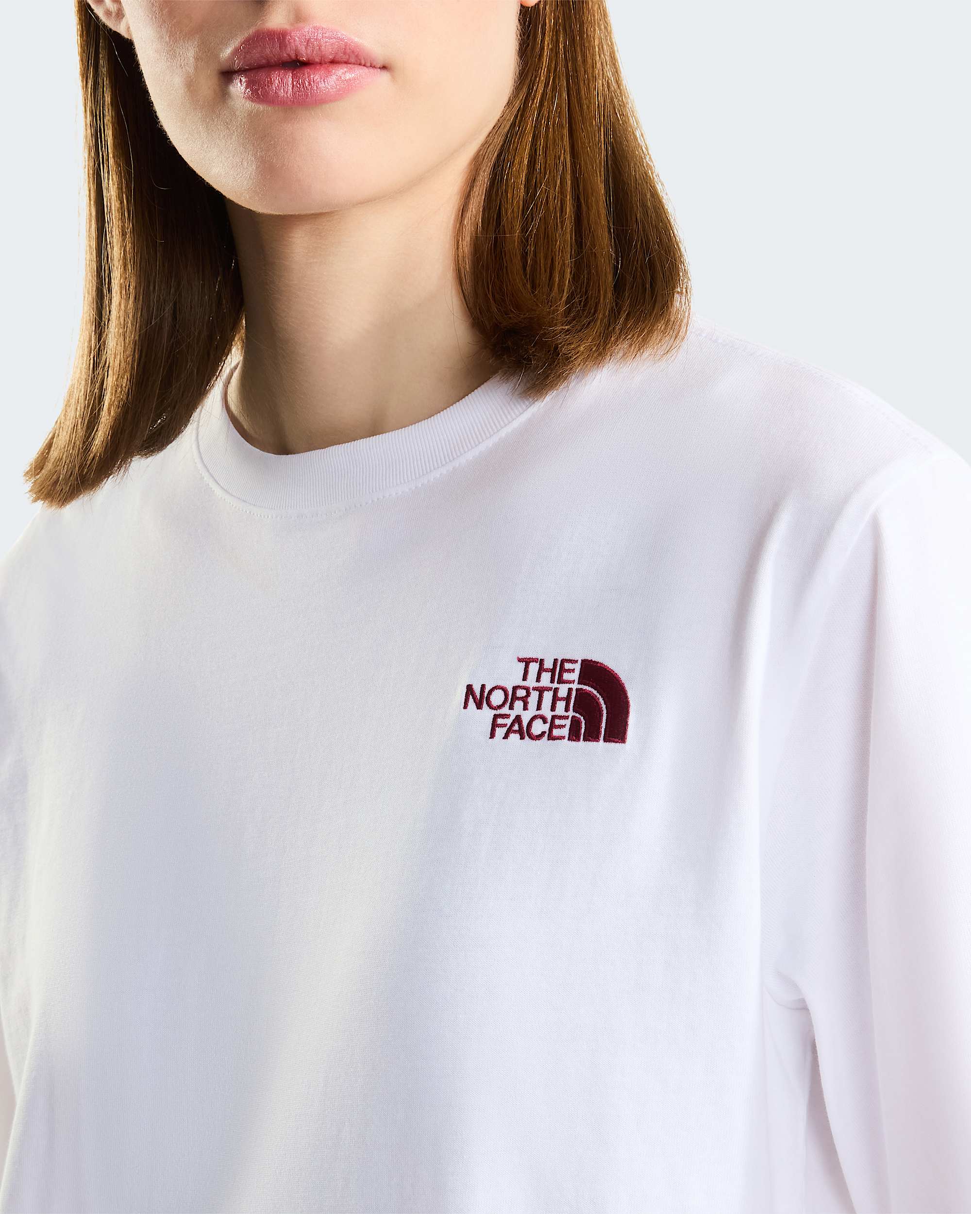 Hike Picnic Boxy Graphic T-Shirt Damen – TNF White