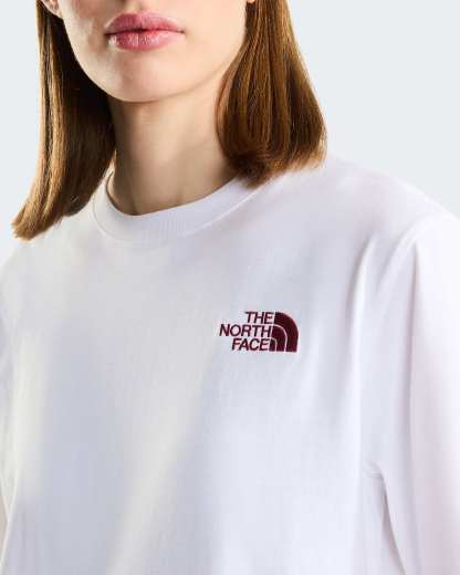Hike Picnic Boxy Graphic T-Shirt Damen – TNF White