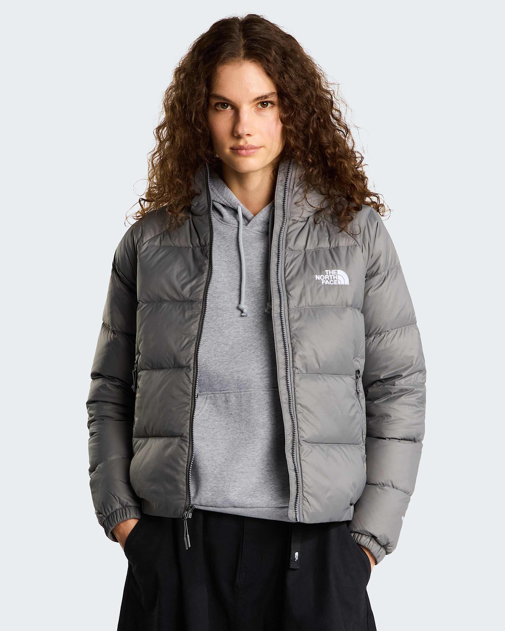 Hydrenalite™ Daunenjacke mit Kapuze Damen – Smoked Pearl