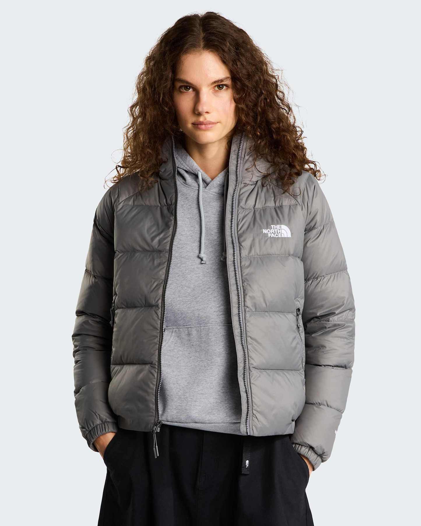 Hydrenalite™ Daunenjacke mit Kapuze Damen – Smoked Pearl
