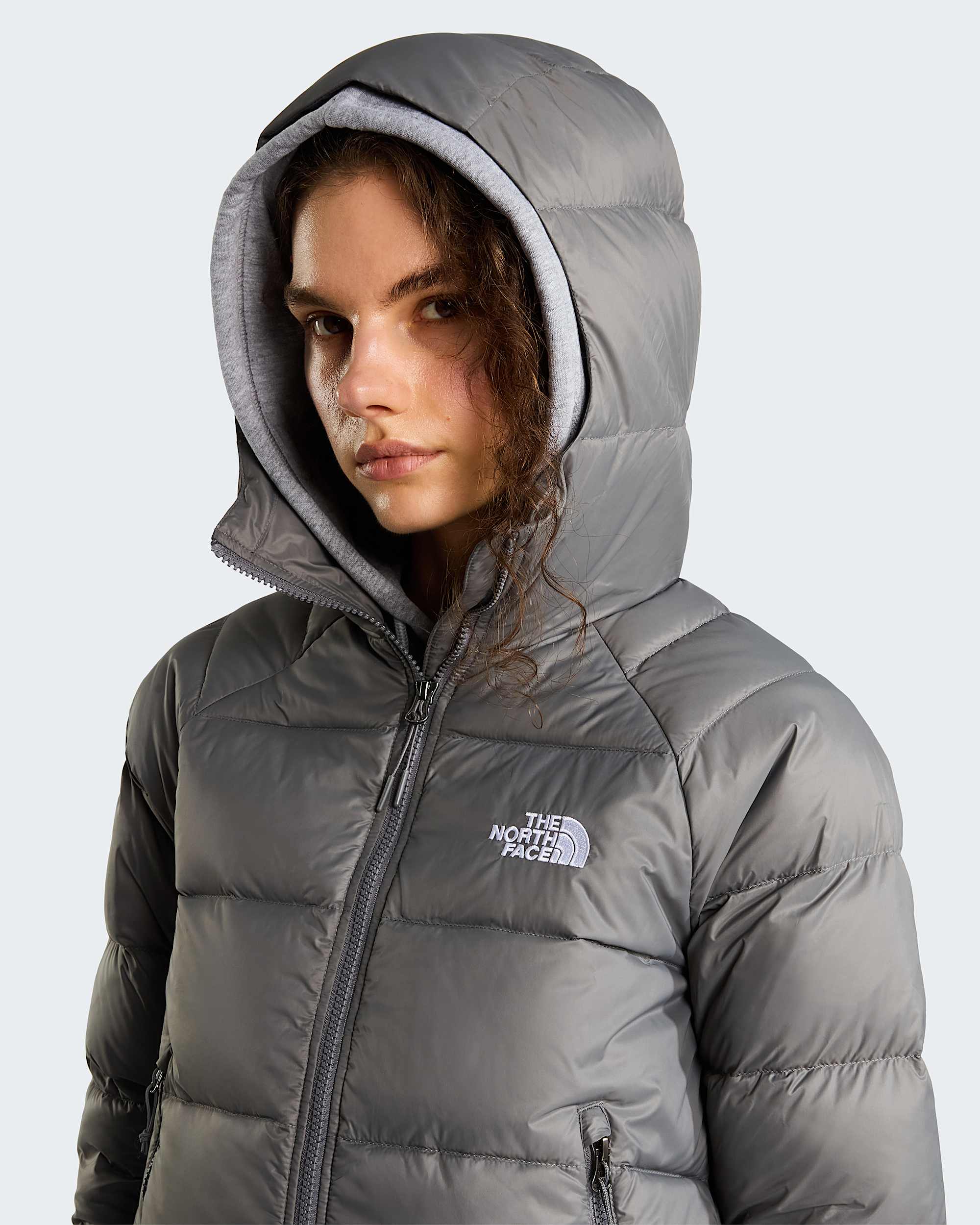 Hydrenalite™ Daunenjacke mit Kapuze Damen – Smoked Pearl