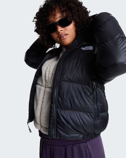Hydrenalite™ Daunenjacke mit Kapuze Damen – TNF Black