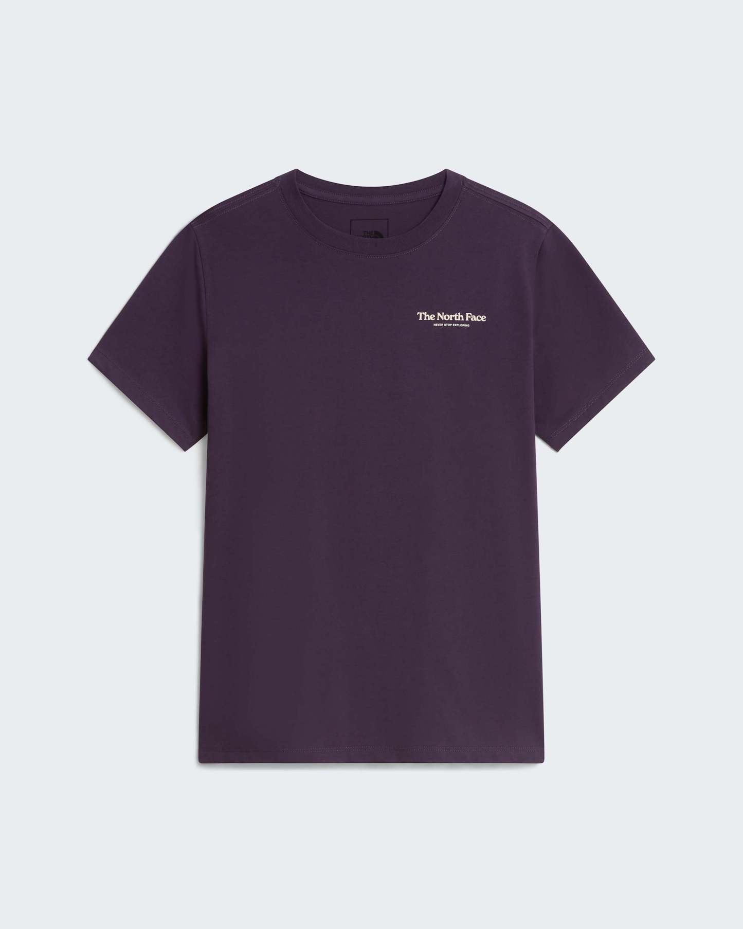 Monte normal geschnittenes T-Shirt mit Grafik für Damen – Endless Dusk