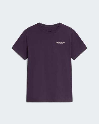 Monte normal geschnittenes T-Shirt mit Grafik für Damen – Endless Dusk