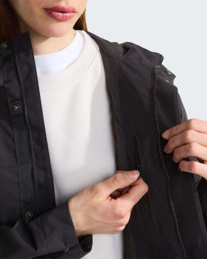 New Nukabira Shell Parka für Damen – TNF Black