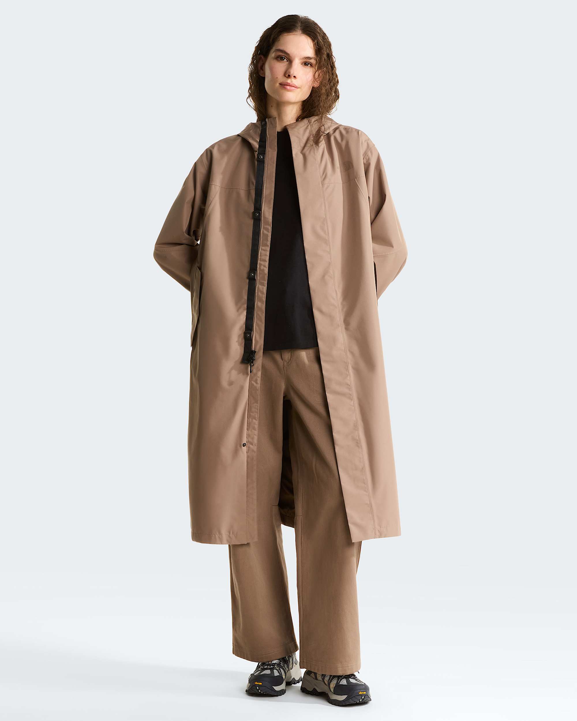 New Nukabira Shell Parka für Damen – Garnet
