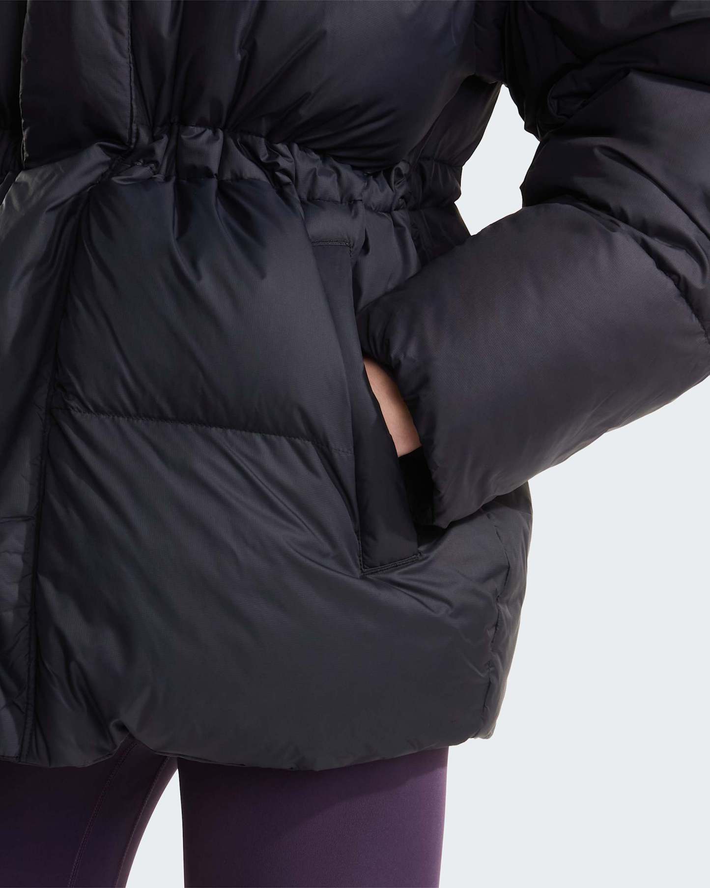 Oversized Pufferjacke Damen – TNF Black