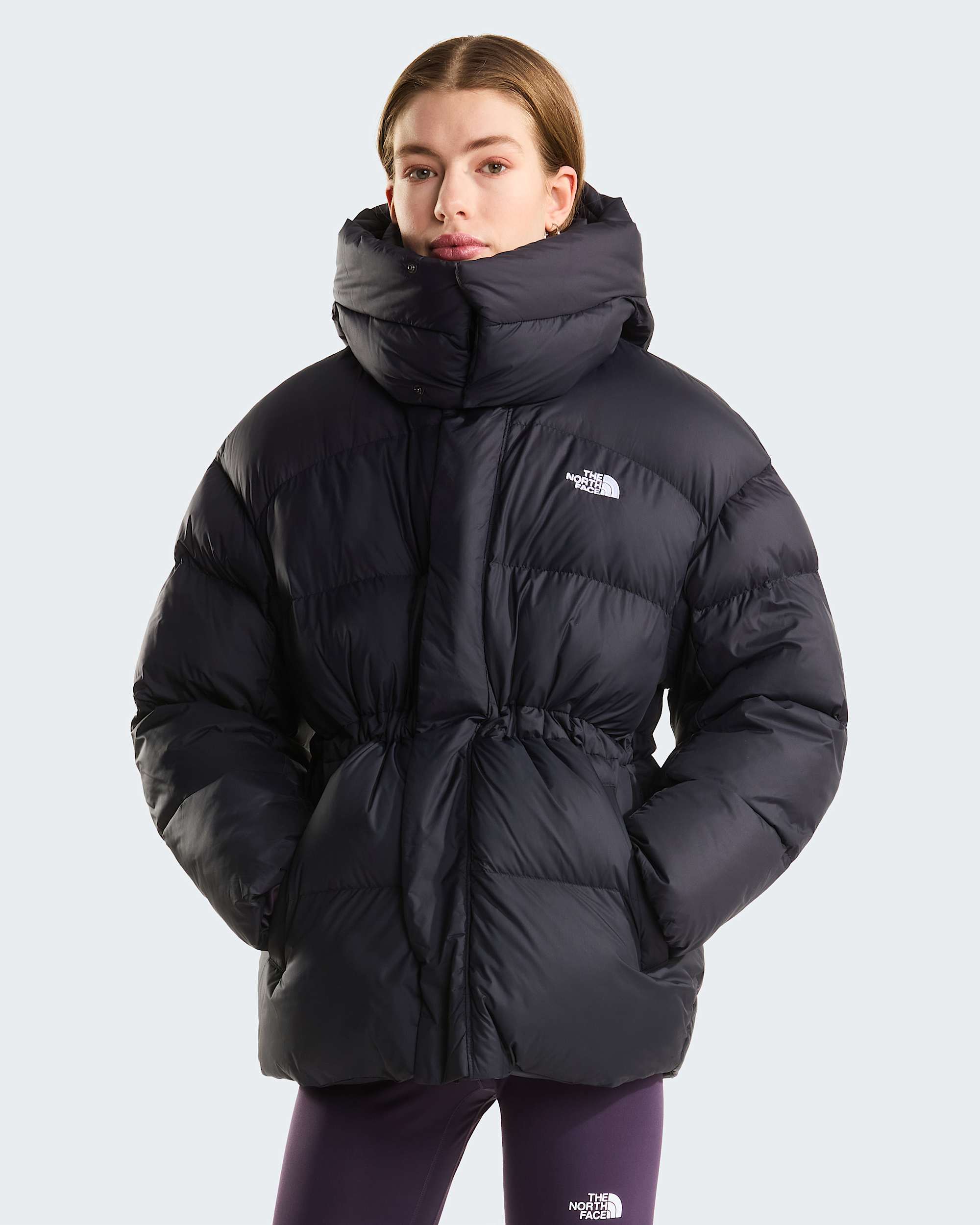 Oversized Pufferjacke Damen – TNF Black