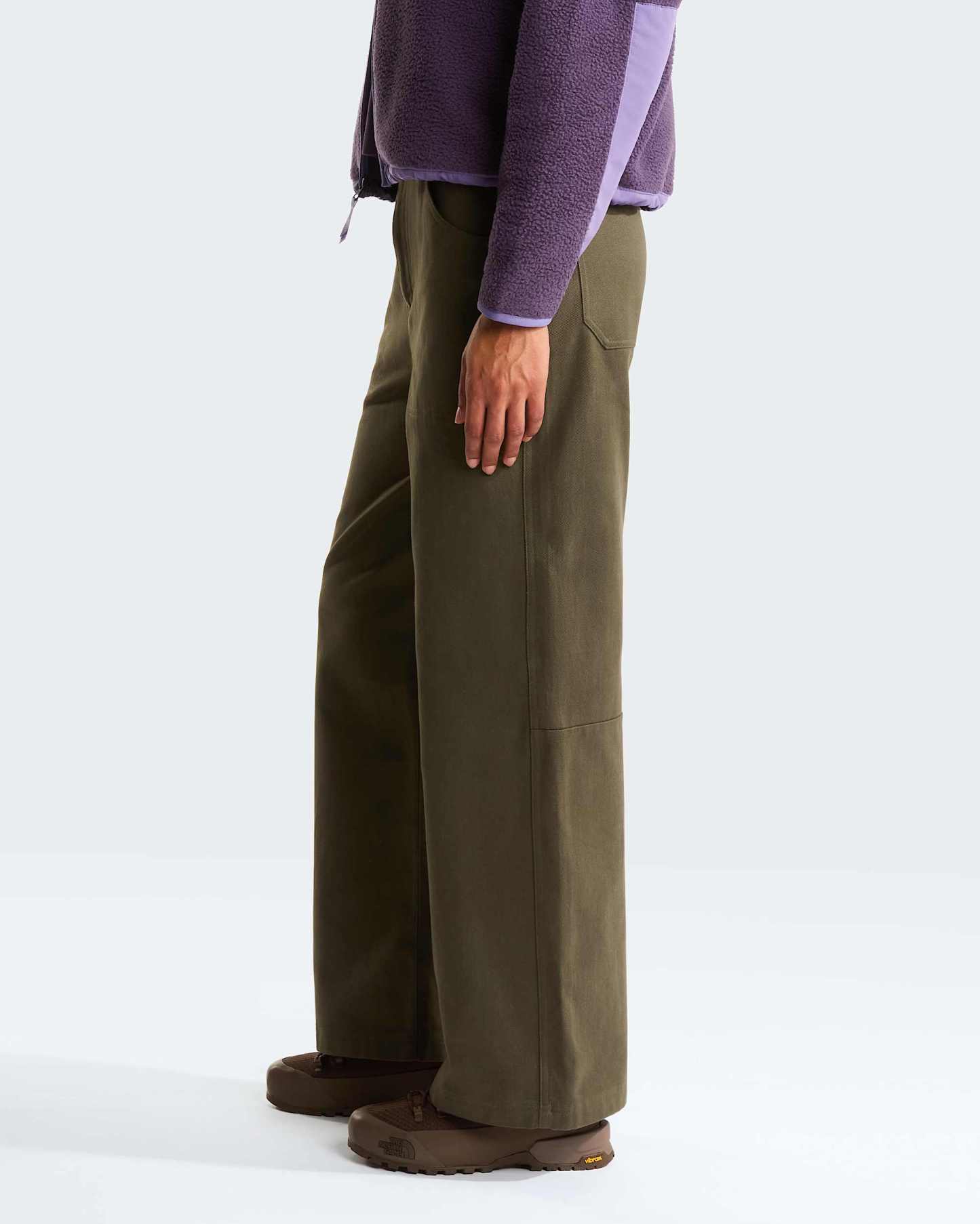 Pinecrest Wide Leg Hose Damen – New Taupe Green