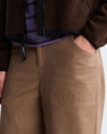 Pinecrest Wide Leg Hose Damen – Garnet