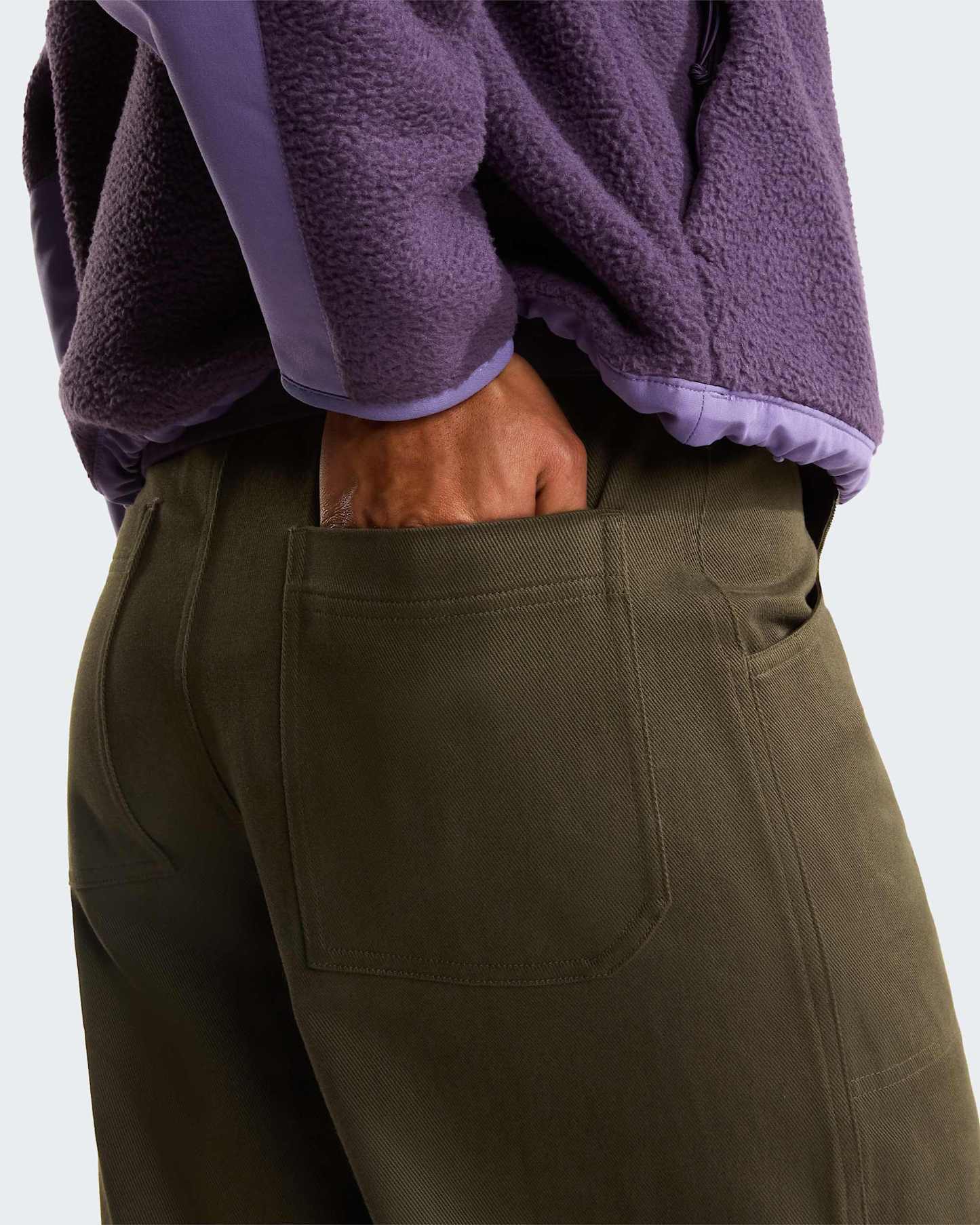 Pinecrest Wide Leg Hose Damen – New Taupe Green