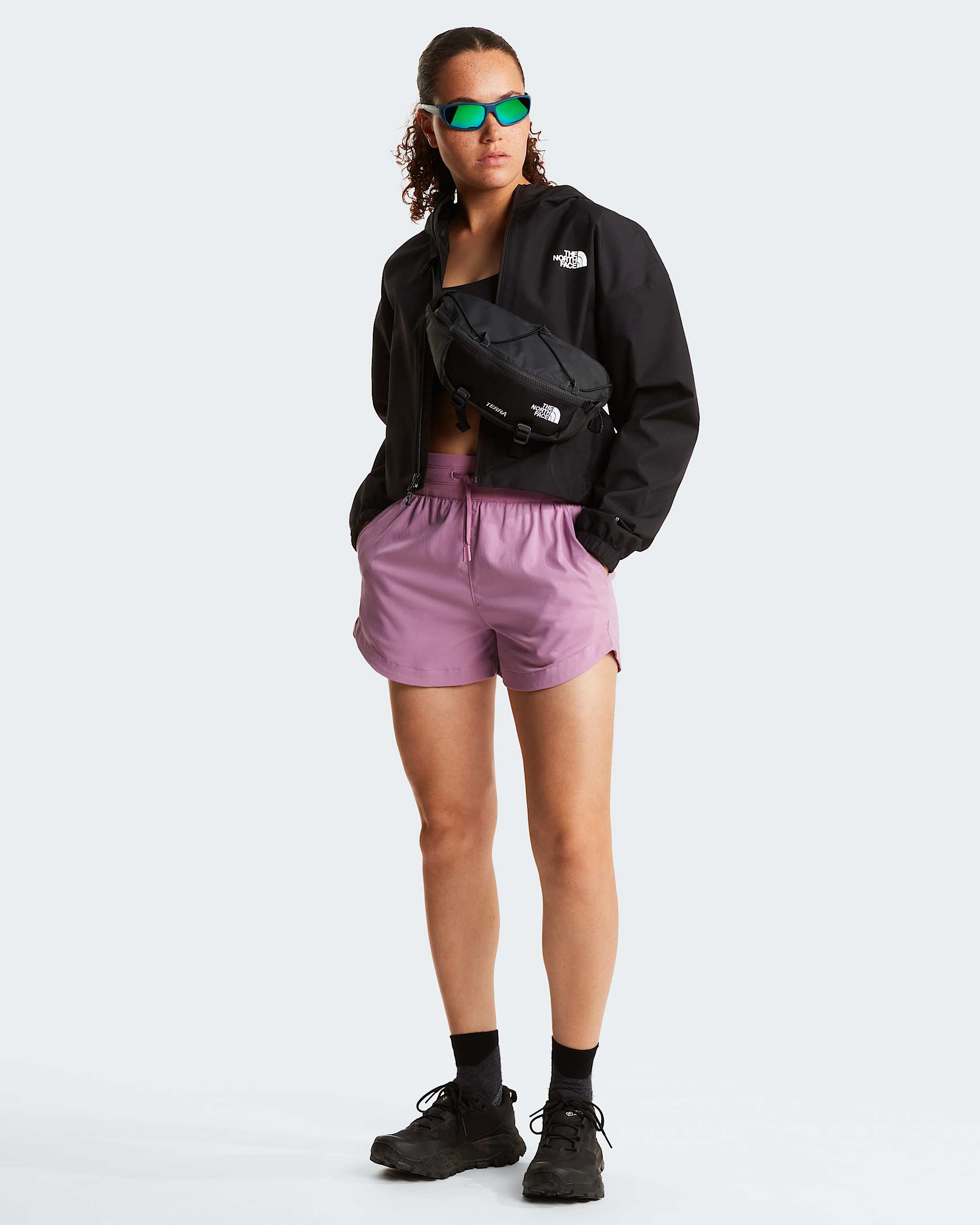 Quest DryVent™ kurzgeschnittene Jacke für Damen – TNF Black