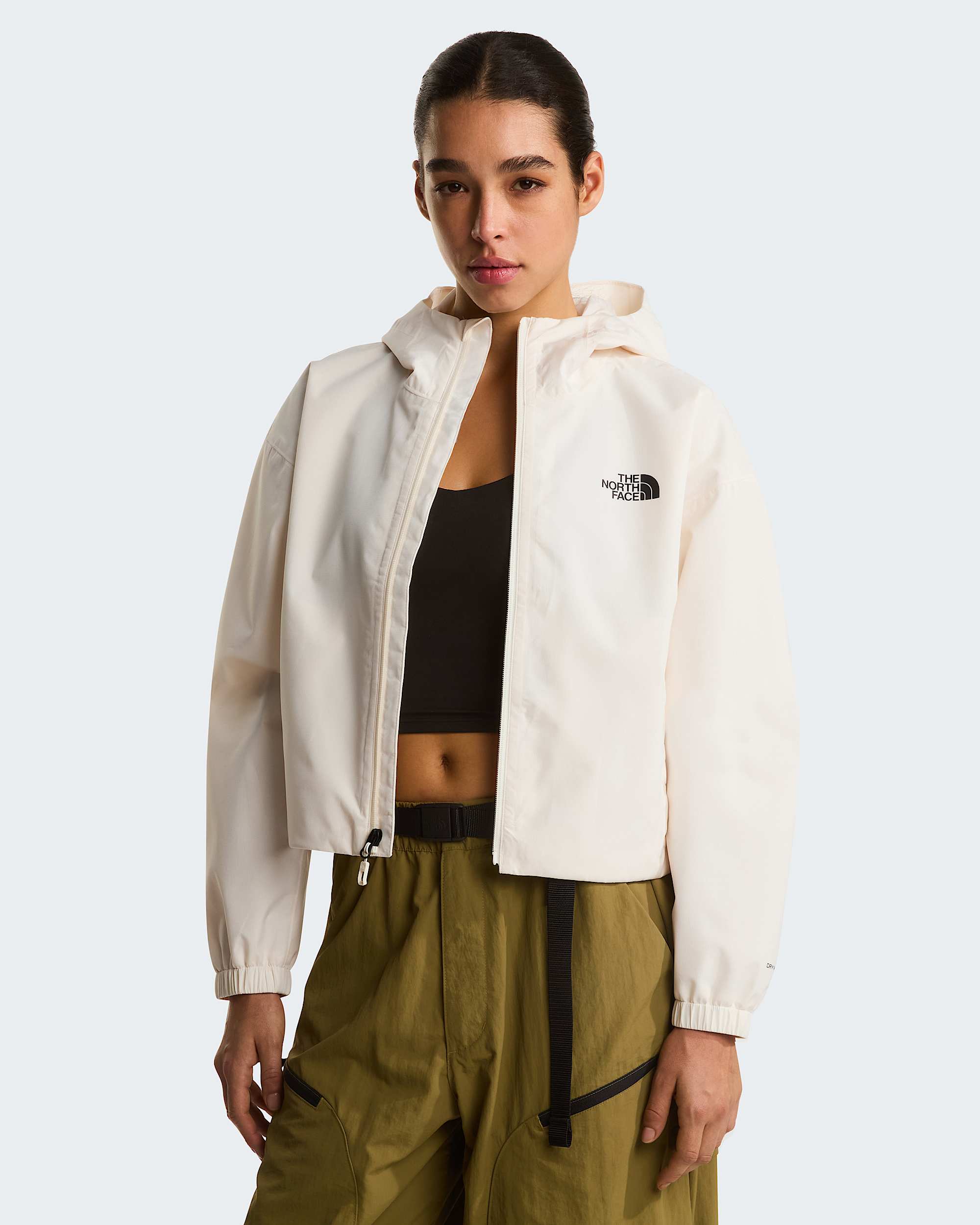 Quest DryVent™ kurzgeschnittene Jacke für Damen – White Dune
