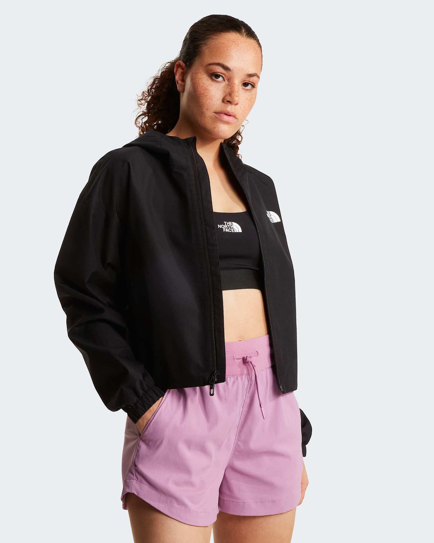Quest DryVent™ kurzgeschnittene Jacke für Damen – TNF Black