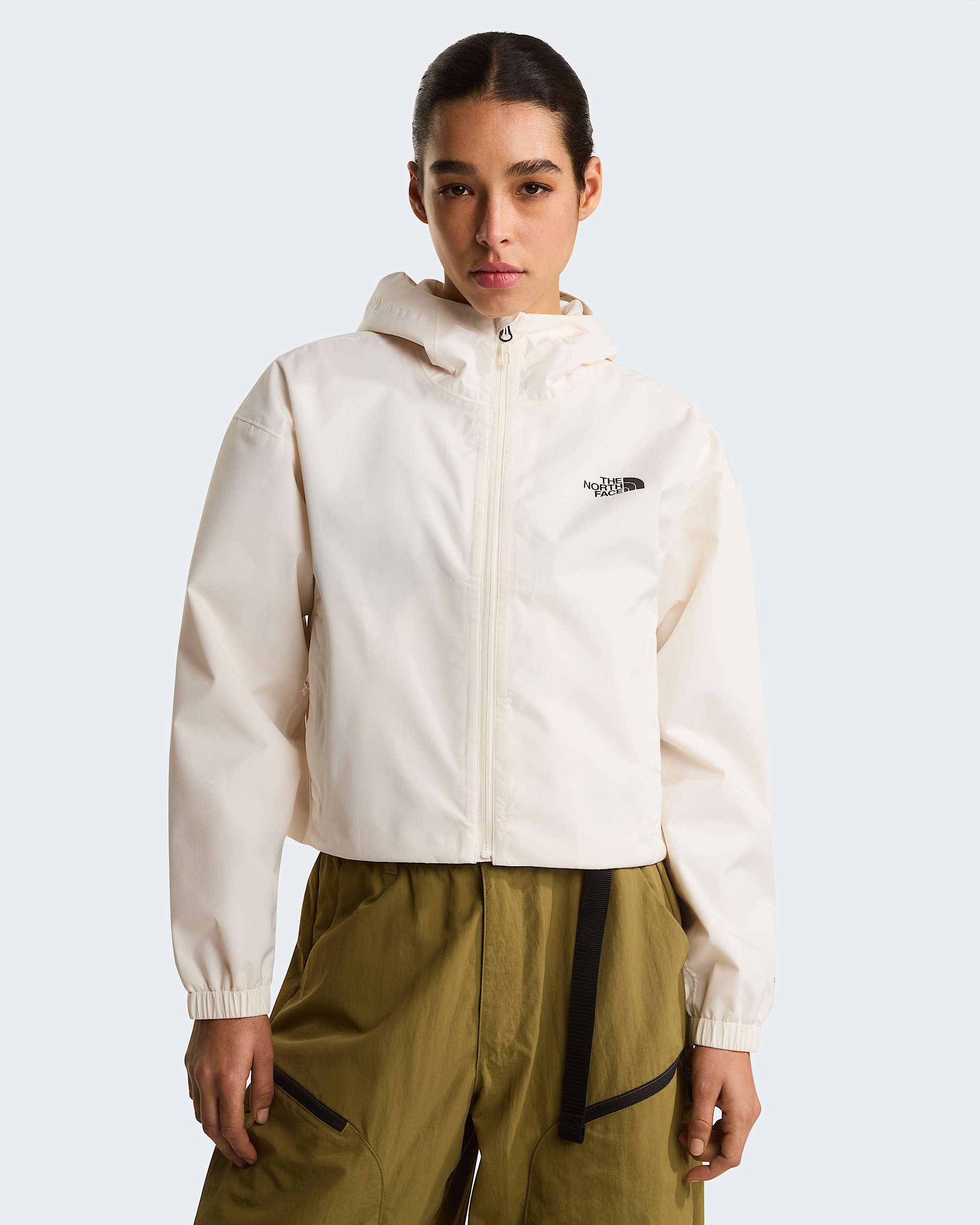 Quest DryVent™ kurzgeschnittene Jacke für Damen – White Dune