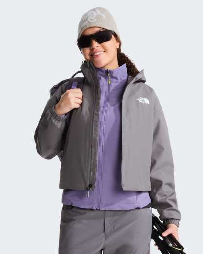Quest DryVent™ kurzgeschnittene Jacke für Damen – Smoked Pearl
