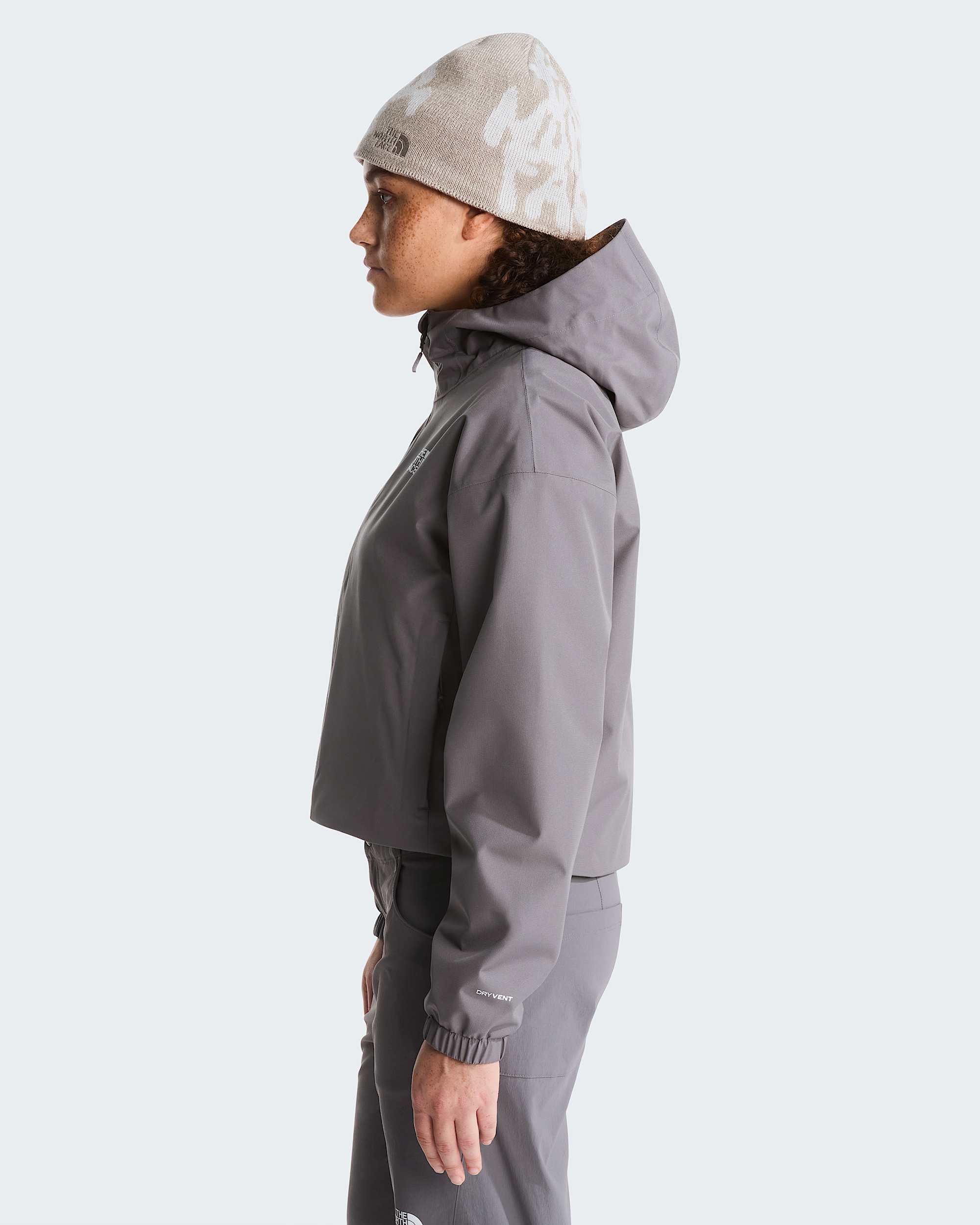 Quest DryVent™ kurzgeschnittene Jacke für Damen – Smoked Pearl