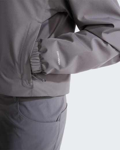 Quest DryVent™ kurzgeschnittene Jacke für Damen – Smoked Pearl