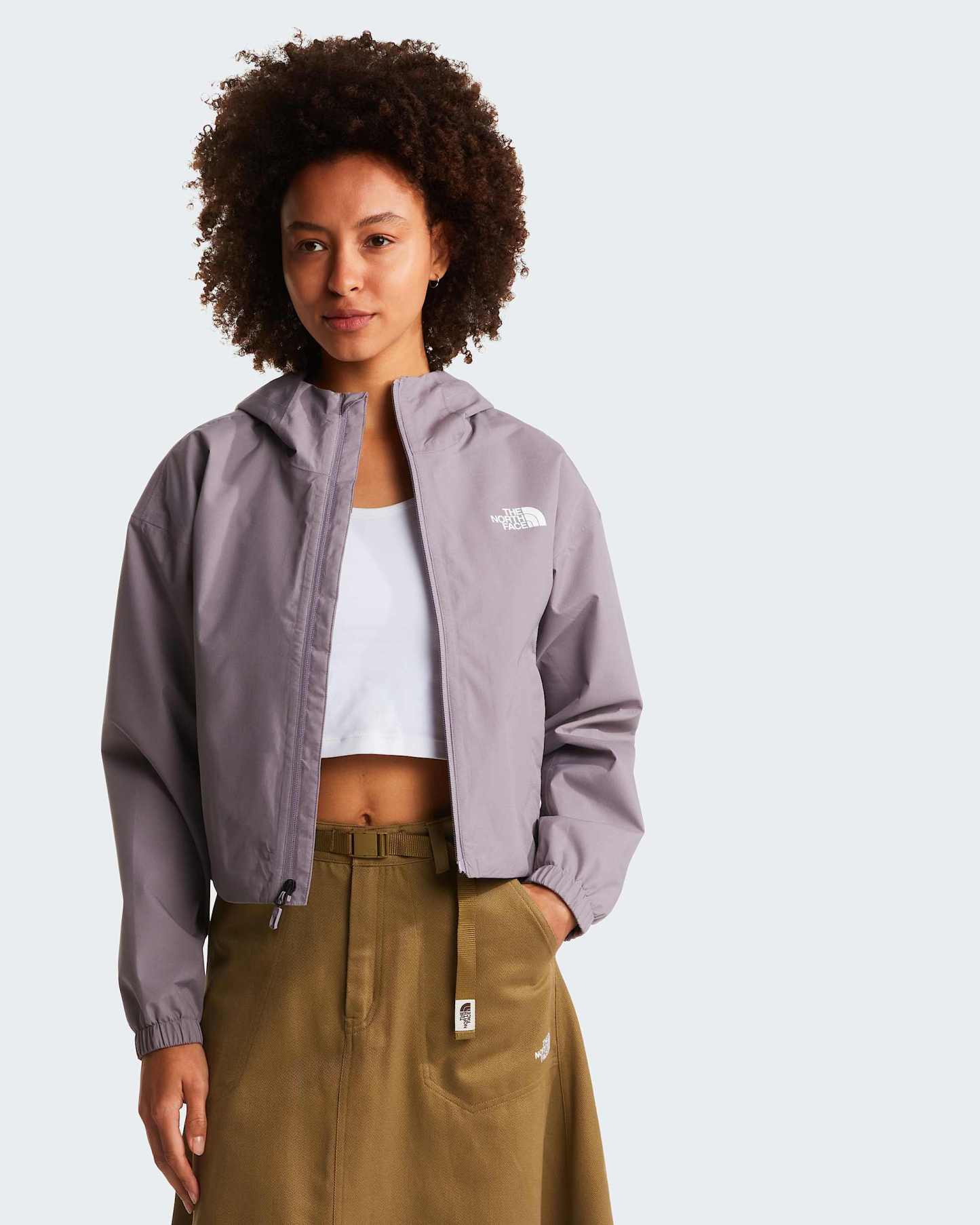 Quest DryVent™ kurzgeschnittene Jacke für Damen – Transcendent Grey