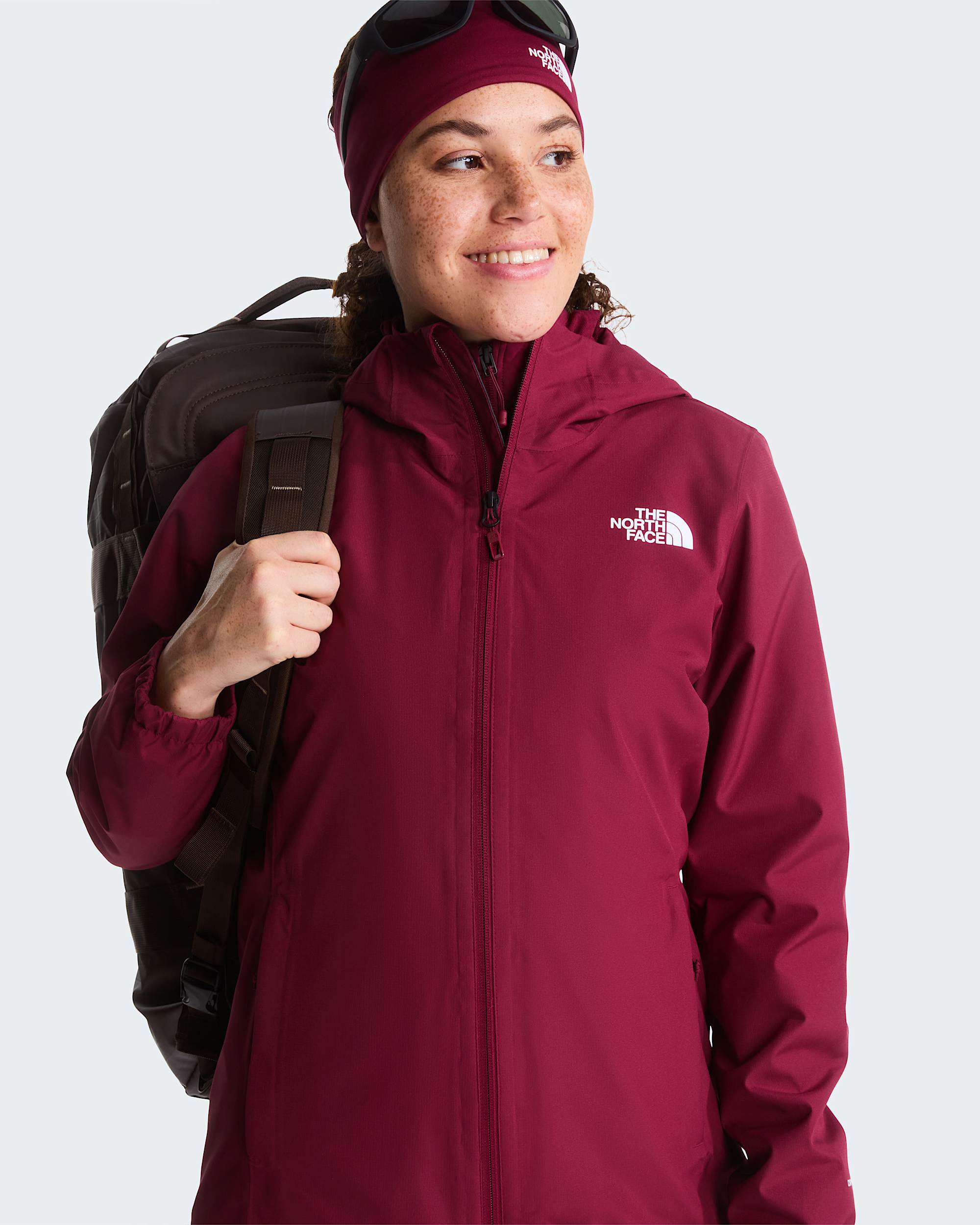 Quest DryVent™ Jacke für Damen – Burgundy Crush
