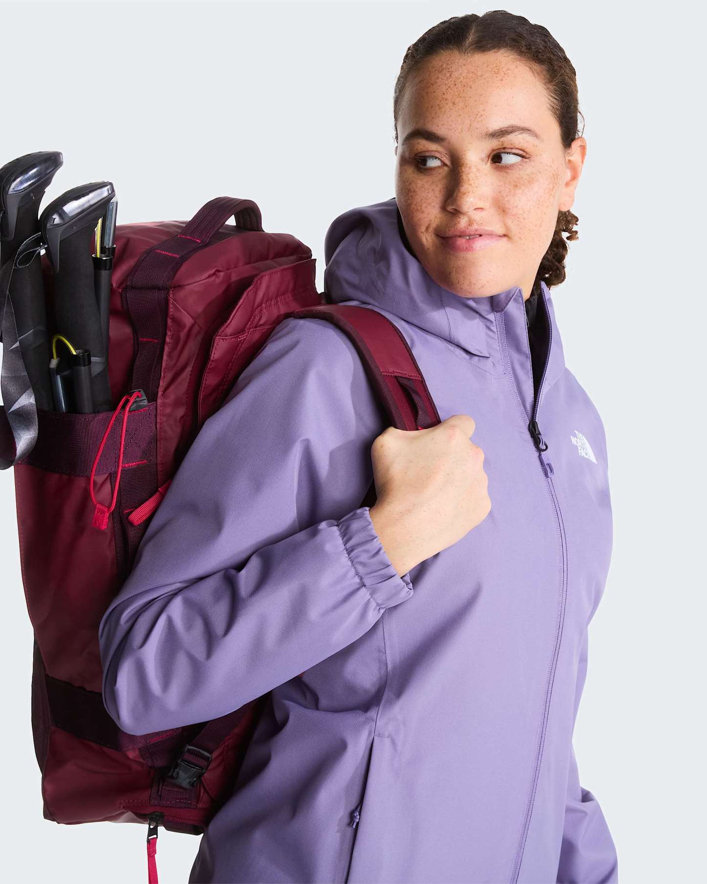Quest DryVent™ Jacke für Damen – Grounded Plum