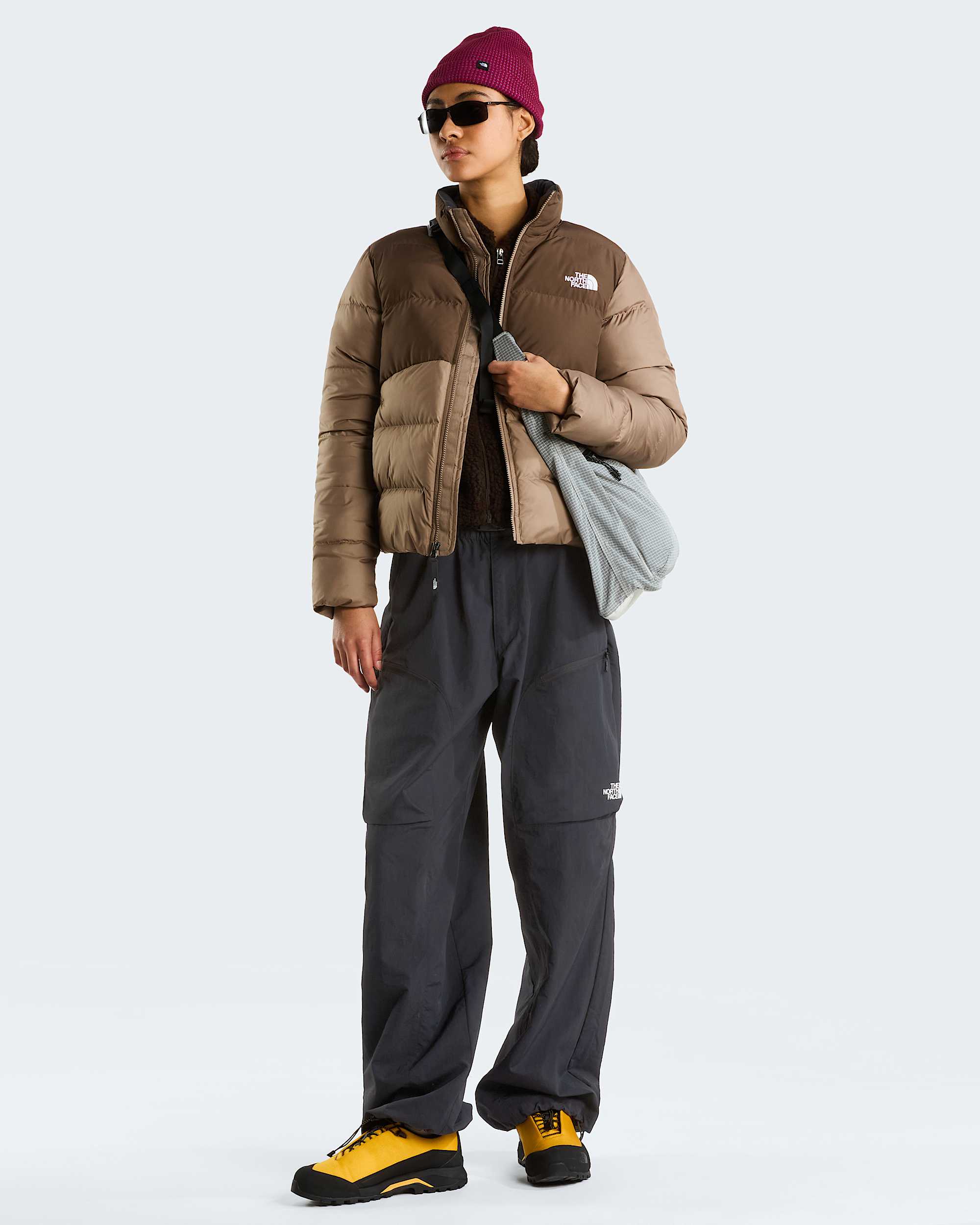 Saikuru Jacke für Damen – Garnet-Smokey Brown