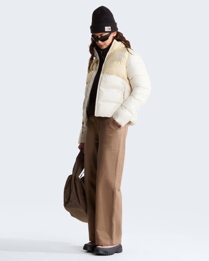Saikuru Jacke für Damen – White Dune-Desert Stone