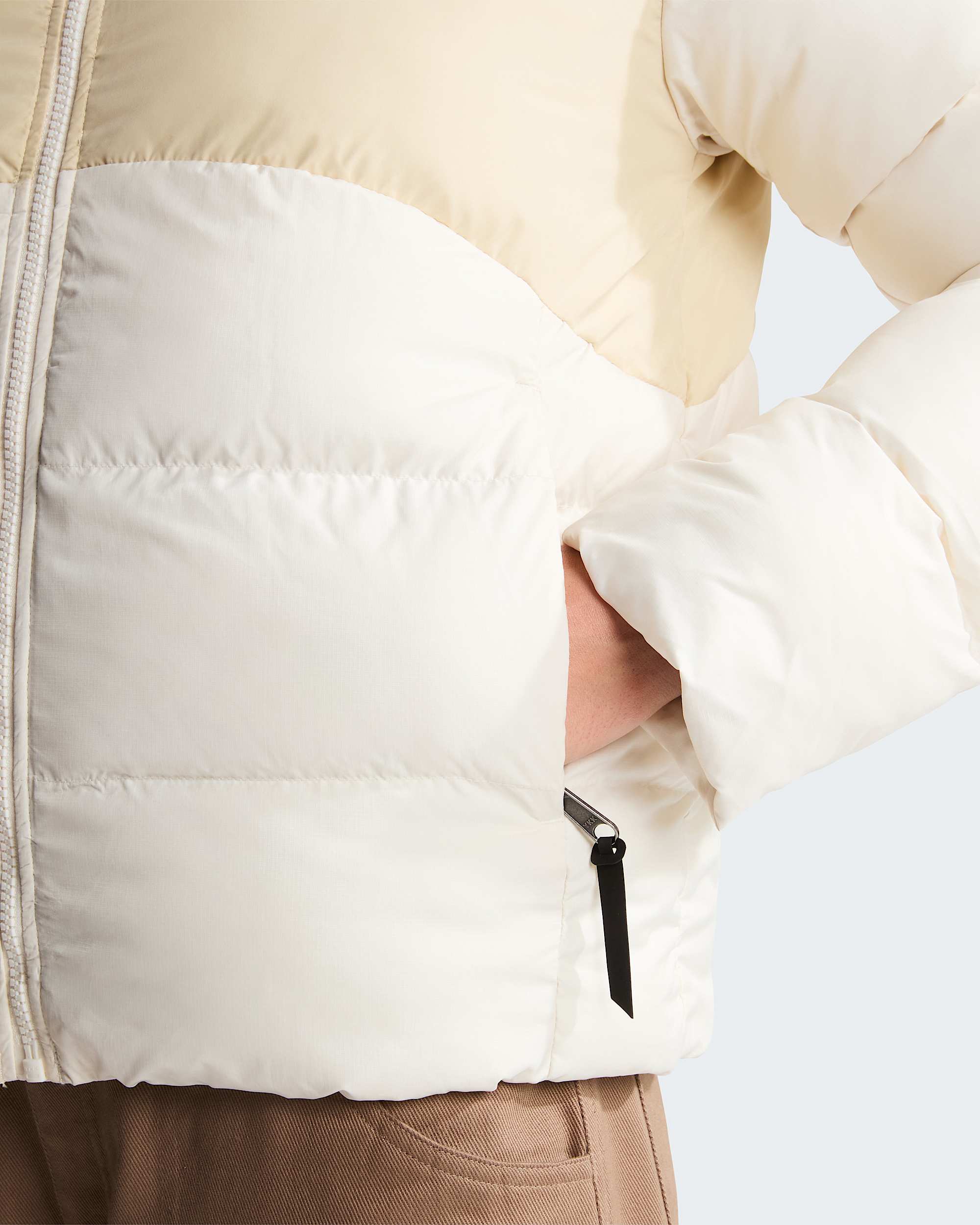 Saikuru Jacke für Damen – White Dune-Desert Stone