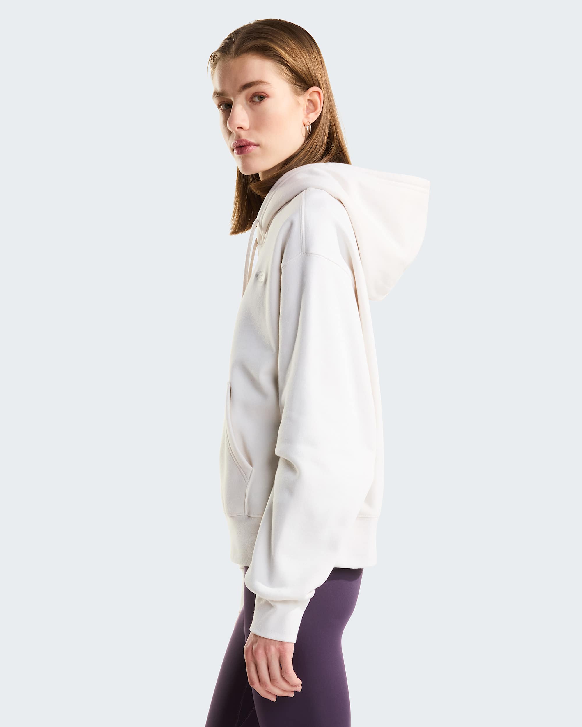 TNF™ Essential Simple Dome Boxy Oversized Hoodie Damen – White Dune-White Dune
