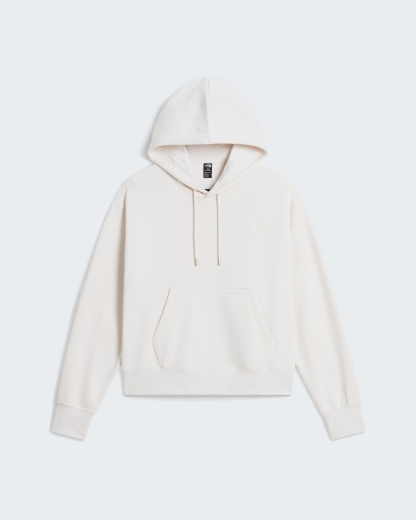 TNF™ Essential Simple Dome Boxy Oversized Hoodie Damen – White Dune-White Dune