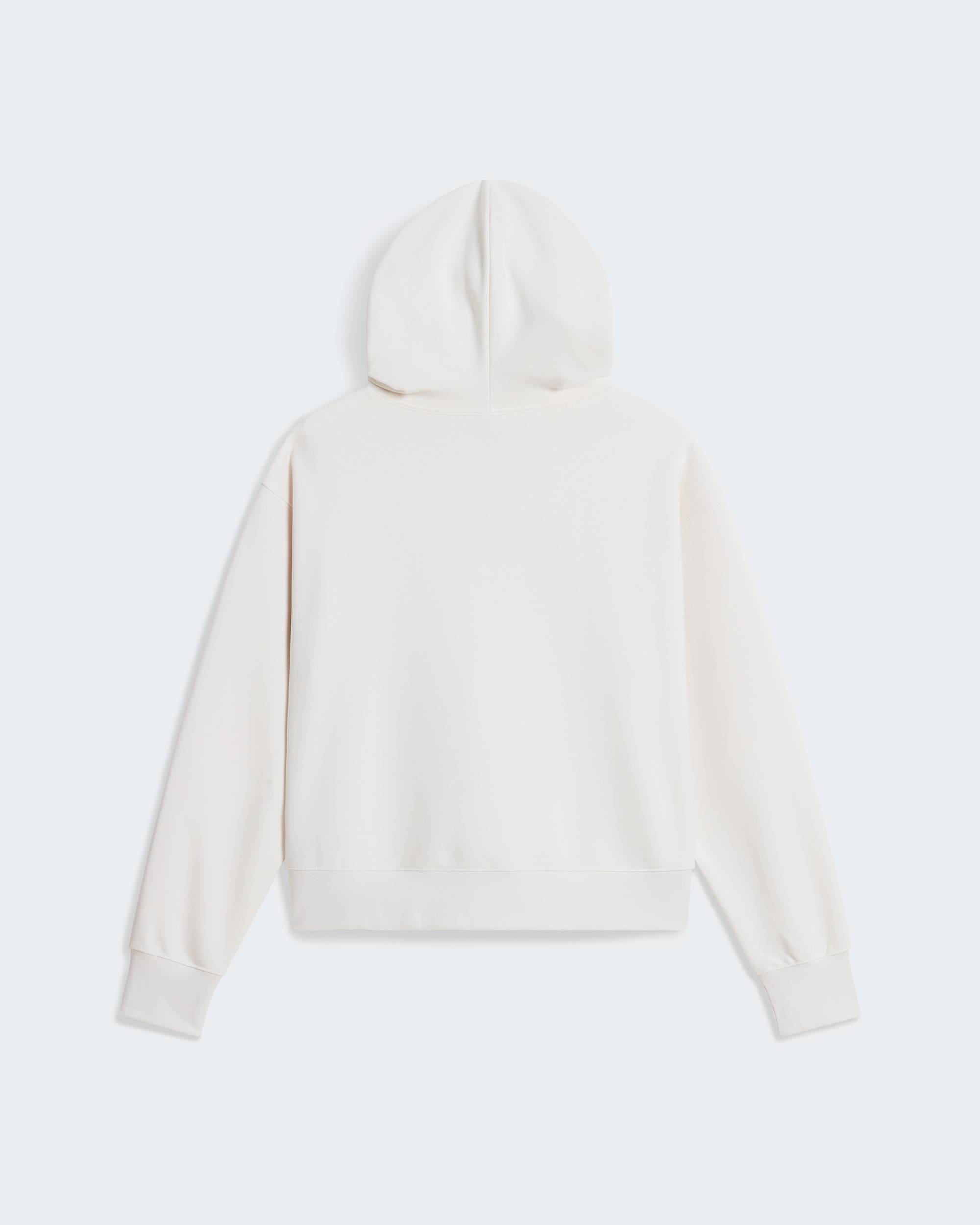 TNF™ Essential Simple Dome Boxy Oversized Hoodie Damen – White Dune-White Dune