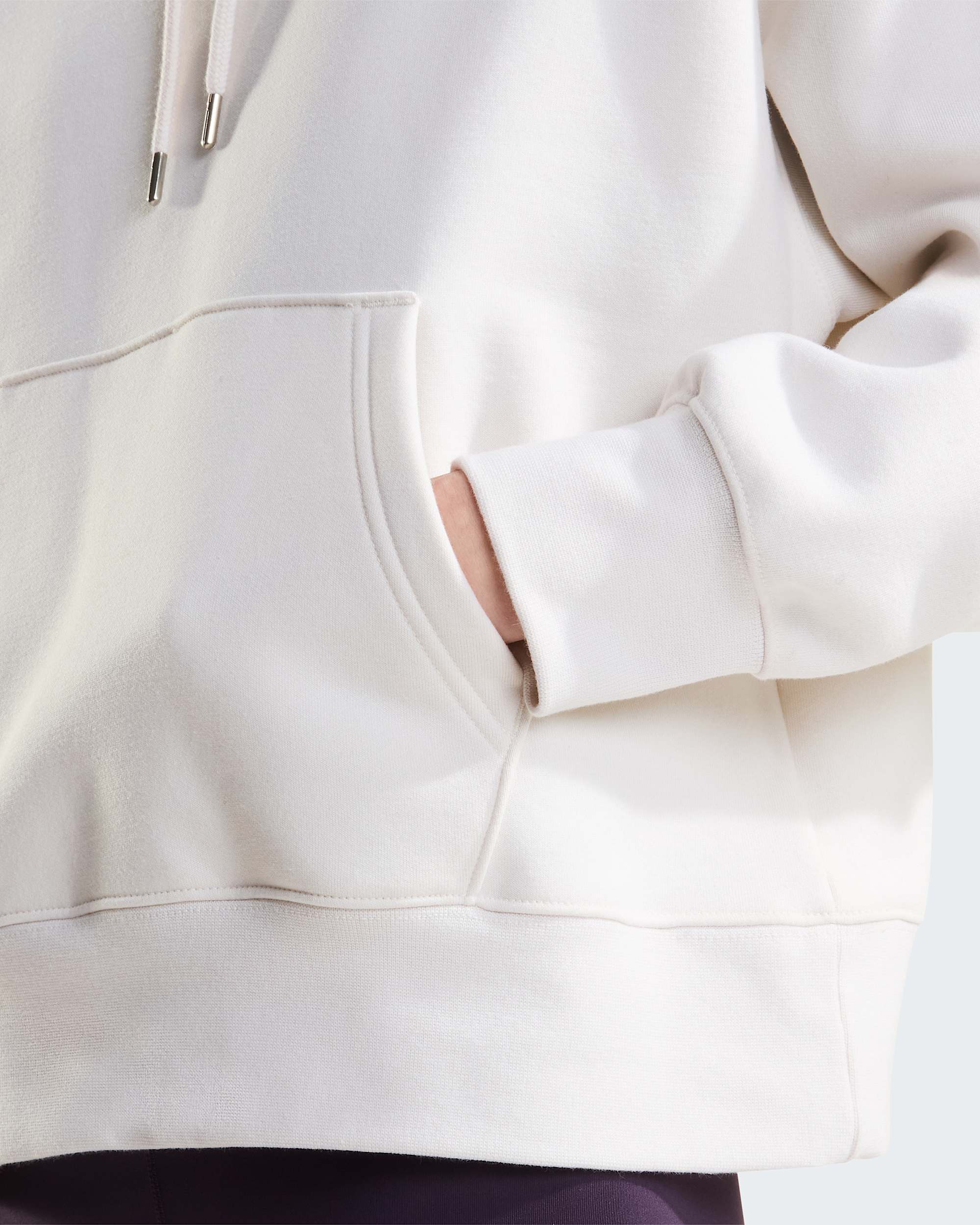 TNF™ Essential Simple Dome Boxy Oversized Hoodie Damen – White Dune-White Dune