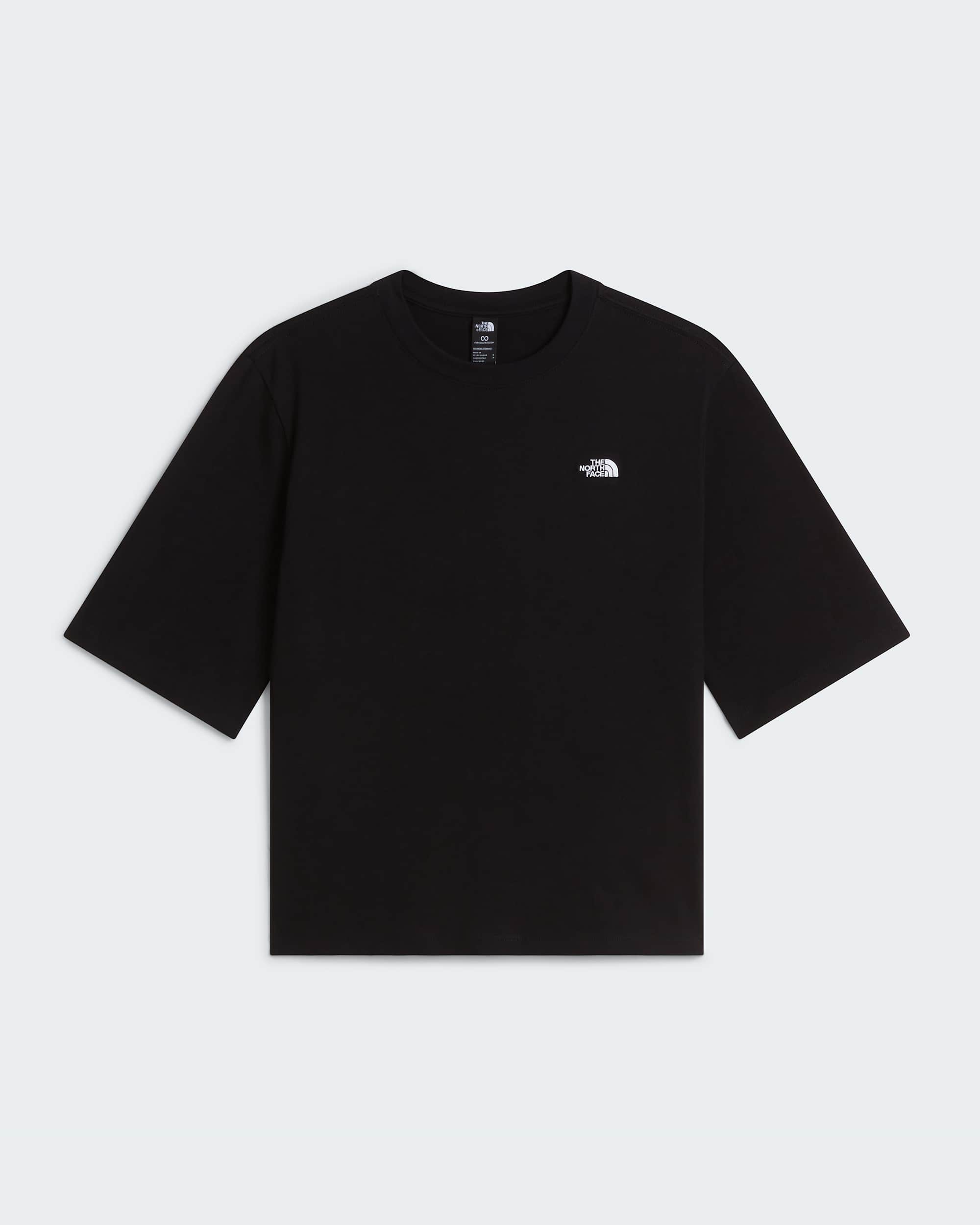 TNF™ Essential Simple Dome Boxy T-Shirt mit lockerer Passform Damen – TNF Black