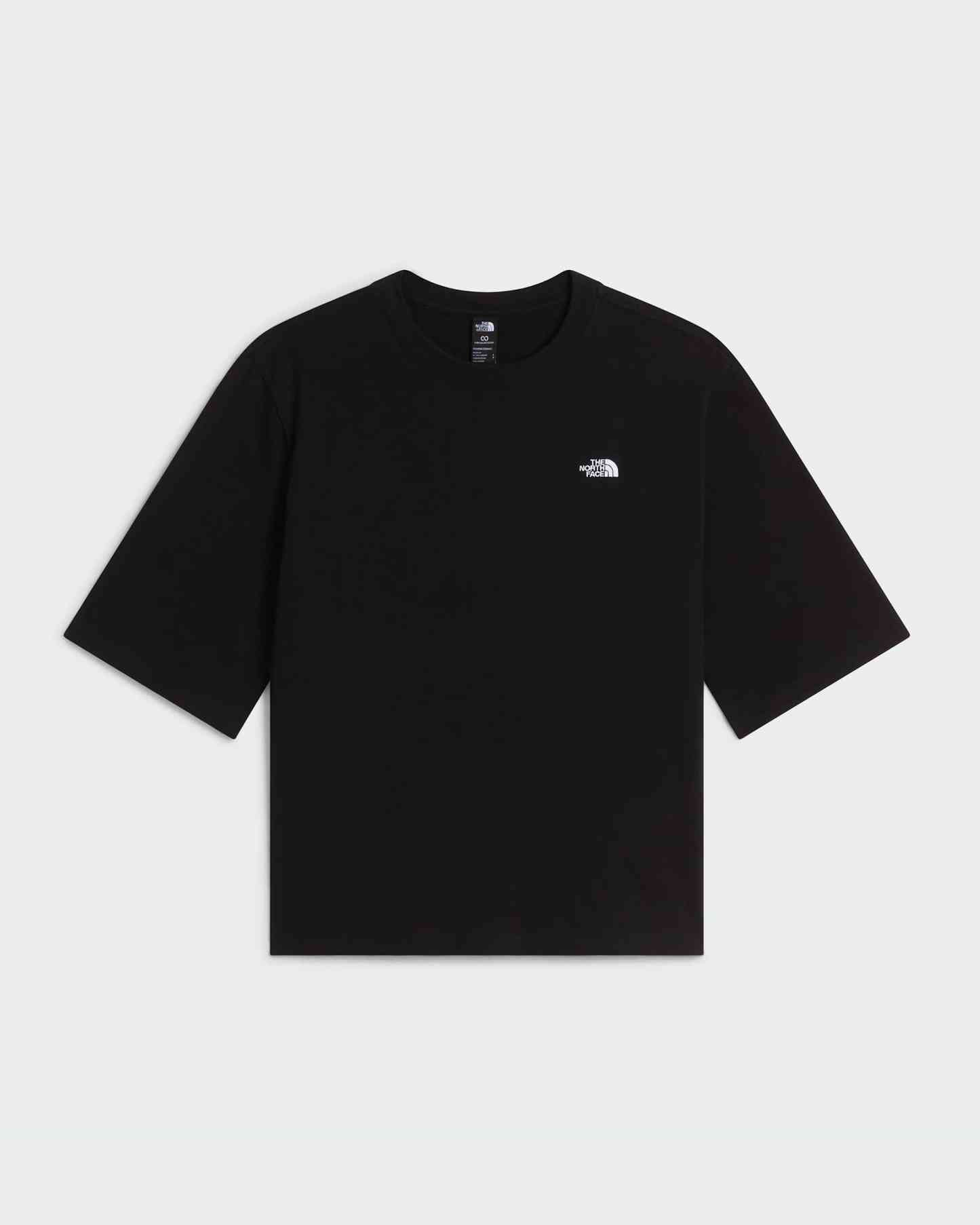 TNF™ Essential Simple Dome Boxy T-Shirt mit lockerer Passform Damen – TNF Black