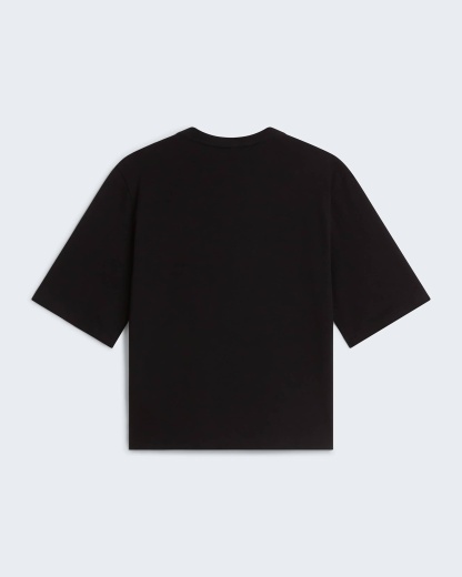 TNF™ Essential Simple Dome Boxy T-Shirt mit lockerer Passform Damen – TNF Black