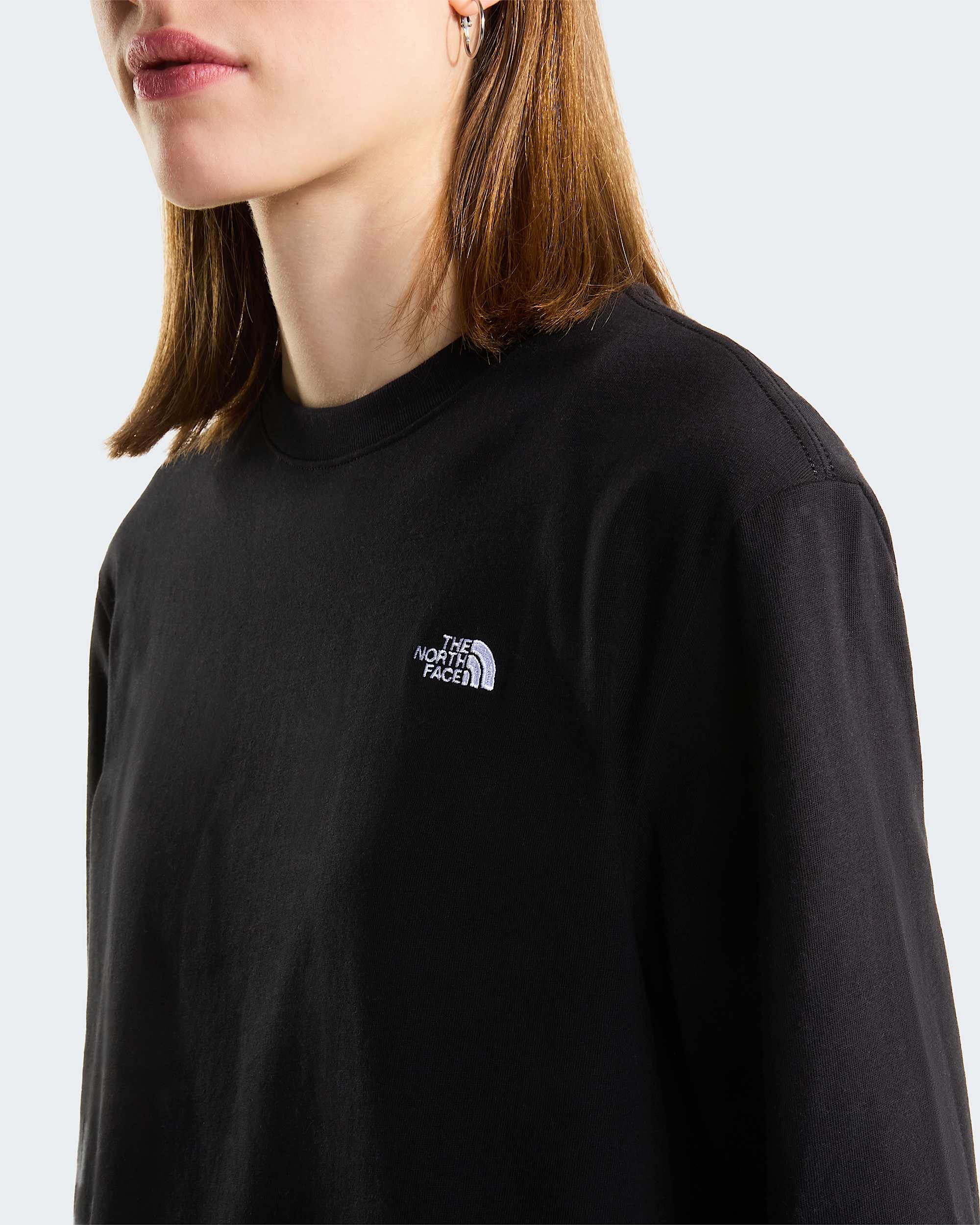 TNF™ Essential Simple Dome Boxy T-Shirt mit lockerer Passform Damen – TNF Black