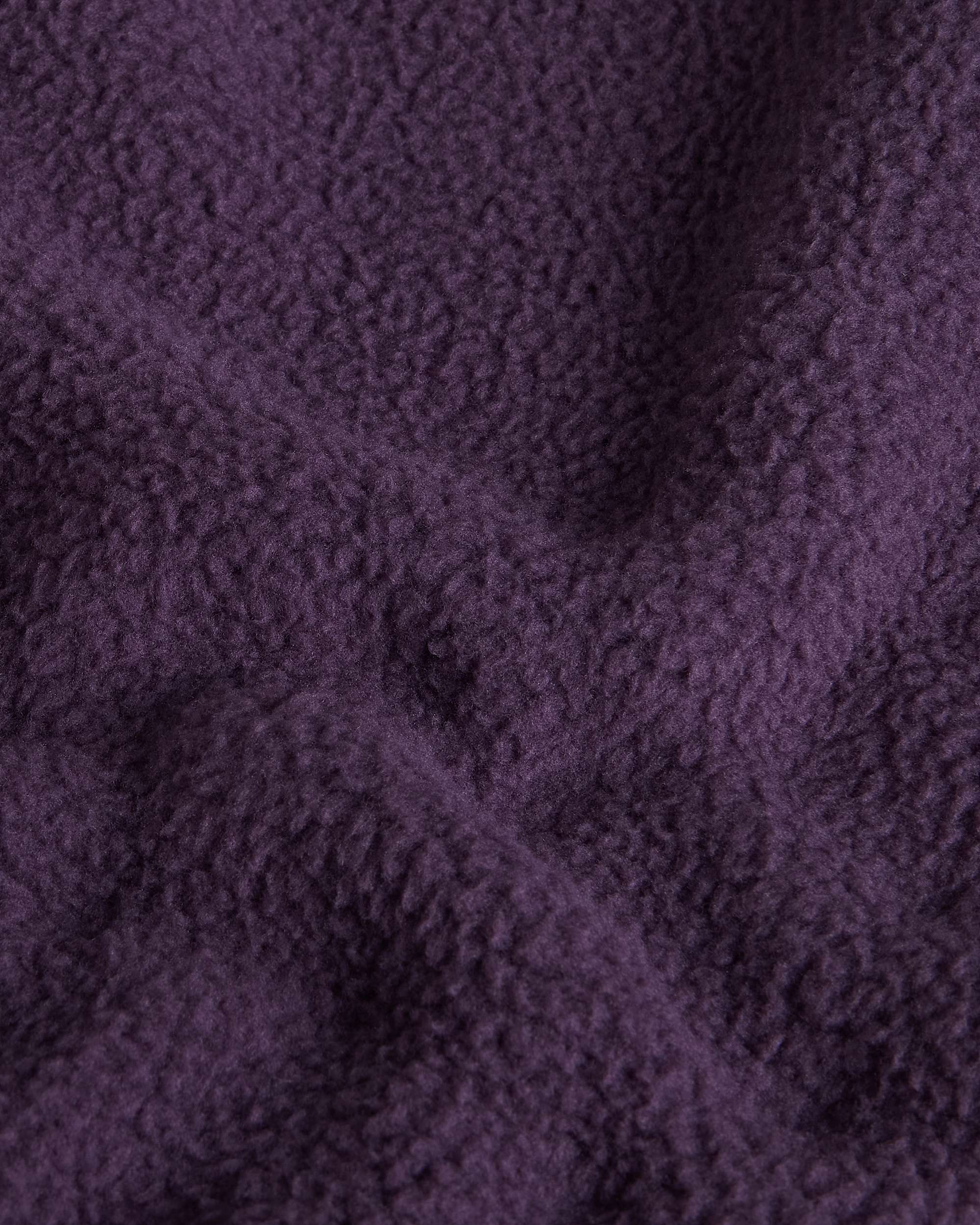 Yumiori Off-Peak Fleecejacke mit durchgehendem RV für Damen – Endless Dusk-Grounded Plum