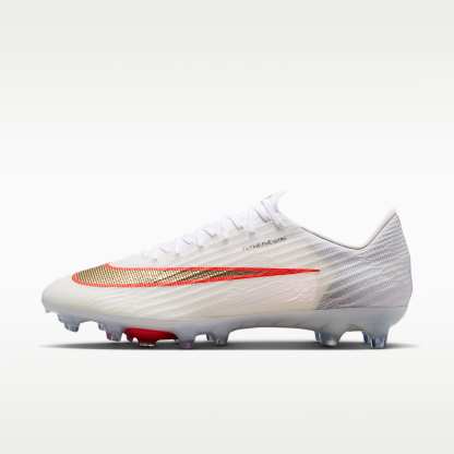 Nike Mercurial Superfly 11 Elite Low-Top-Fußballschuh für Kunstrasen – Weiß/Bright Crimson/Blur