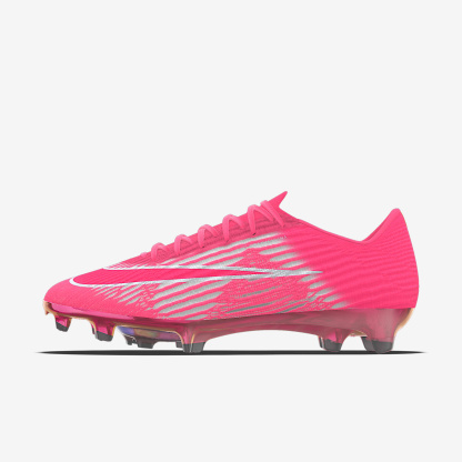 Nike Mercurial Superfly 11 Elite By You personalisierbarer Low-Top-Fußballschuh für normalen Rasen – Hyper Pink/Hyper Pink