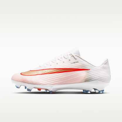 Nike Mercurial Superfly 11 Pro Low-Top-Fußballschuh für normalen Rasen – Weiß/Bright Crimson/Blur