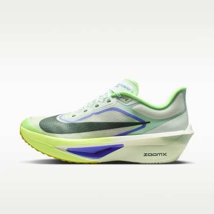 Nike Zoom Fly 6 Straßenlaufschuh für Wettkämpfe (Herren) – Barely Green/Volt Ice/Sapphire/Black Spruce