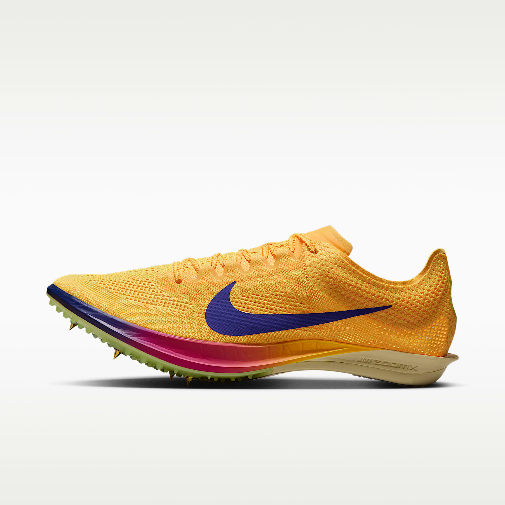 Nike Dragonfly 2 Track & Field Langstrecken-Spikes – Citron Pulse/Vivid Purple/Indigo Burst