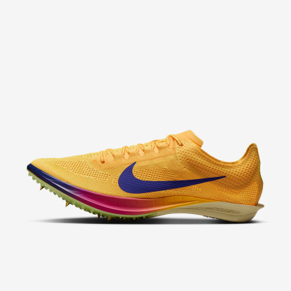 Nike Dragonfly 2 Track & Field Langstrecken-Spikes – Citron Pulse/Vivid Purple/Indigo Burst