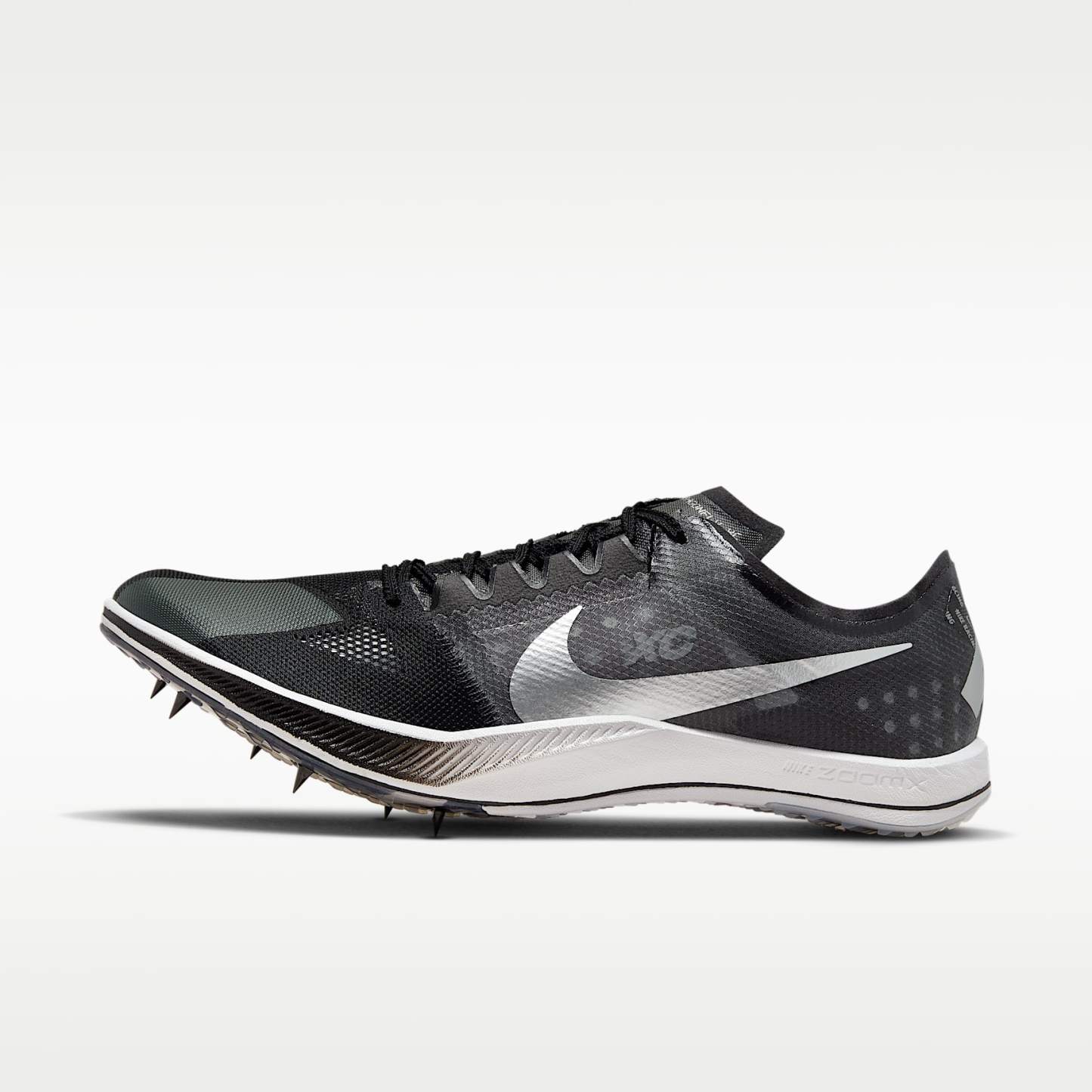 Nike Dragonfly XC Cross-Country-Spikes – Schwarz/Dark Smoke Grey/Weiß/Metallic Silver