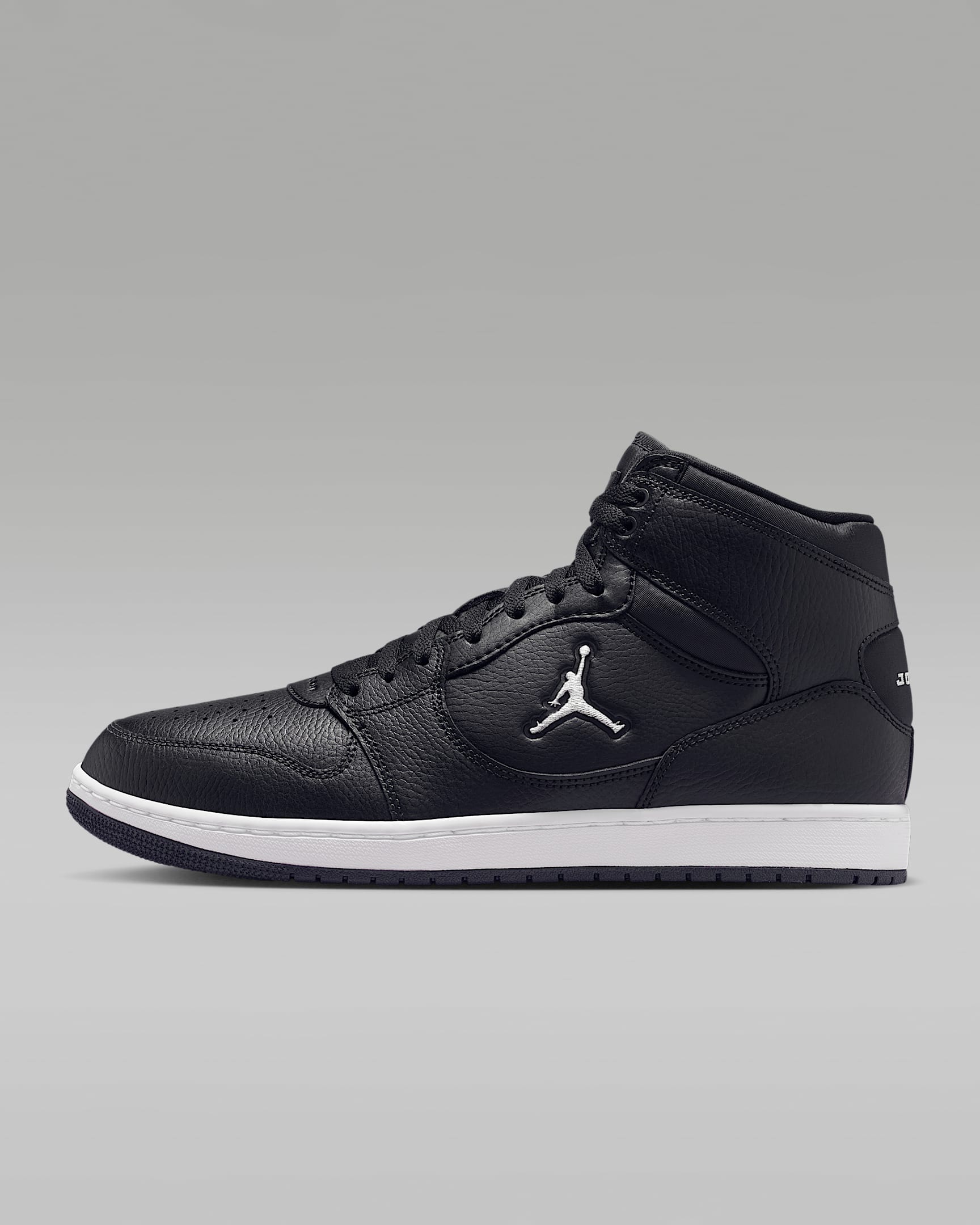 Jordan Court Connect Mid Herrenschuhe – Schwarz/Weiß